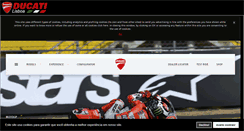 Desktop Screenshot of ducatilisboa.com